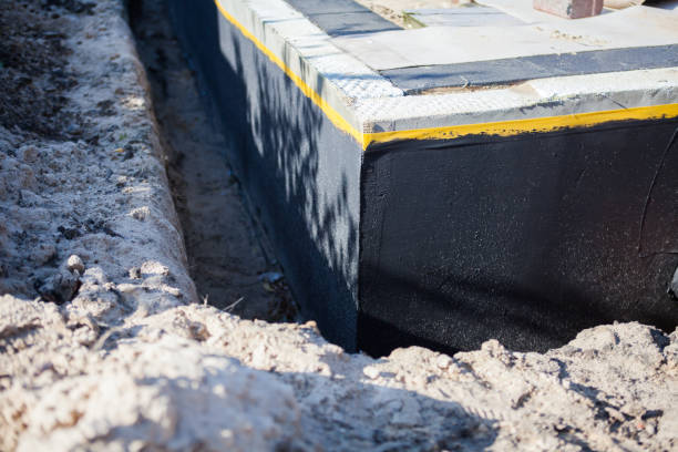 SJ Waterproofing Pros completing home waterproofing near Raymond, KS