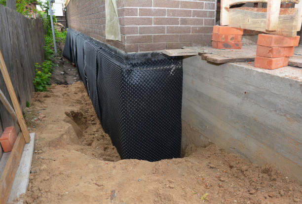Expert waterproofing evaluation at a Raymond, KS property